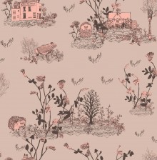 INTERIORS_SianZeng_woodlands_wallpaper_brown_pink